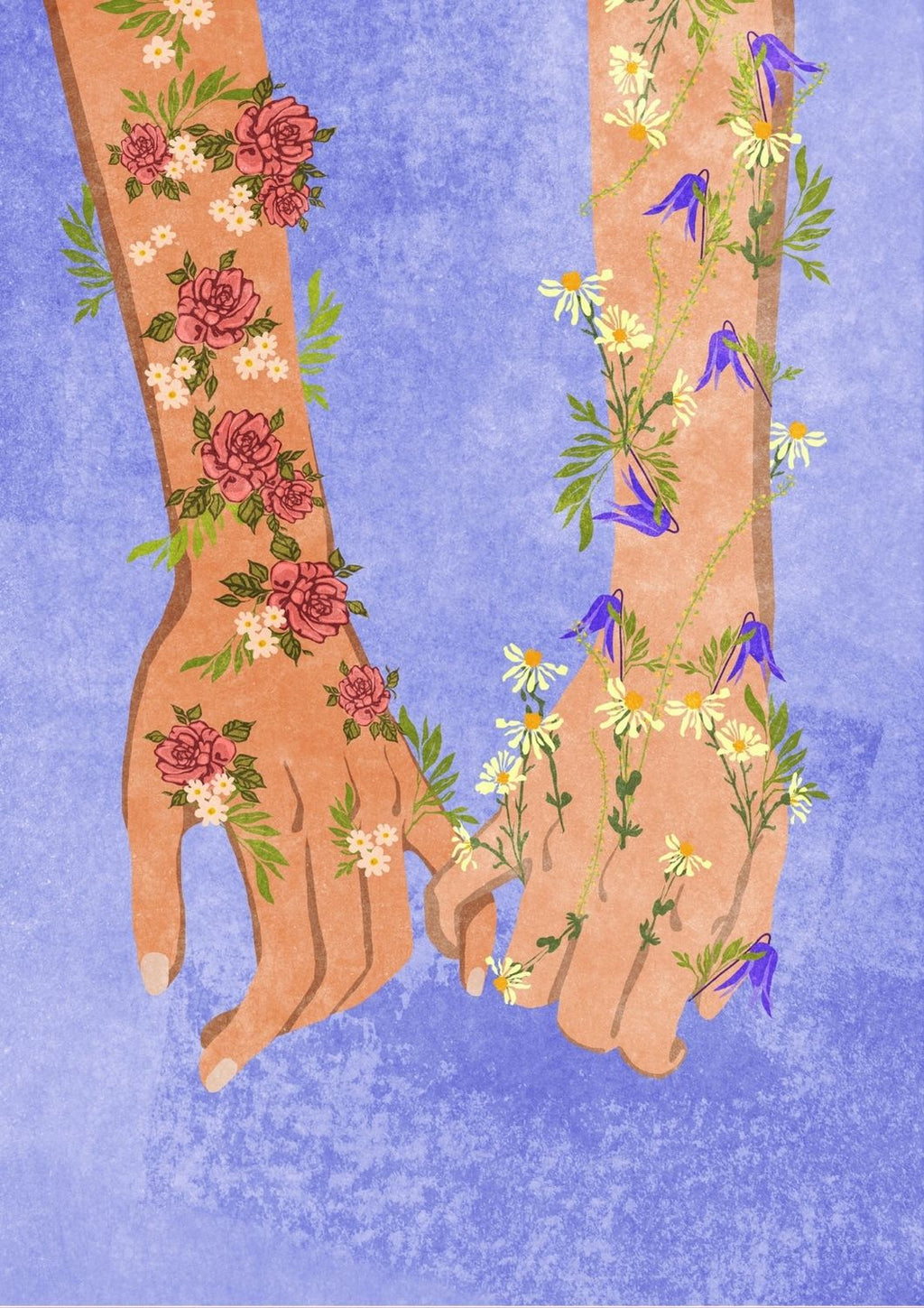 Forenet i blomster