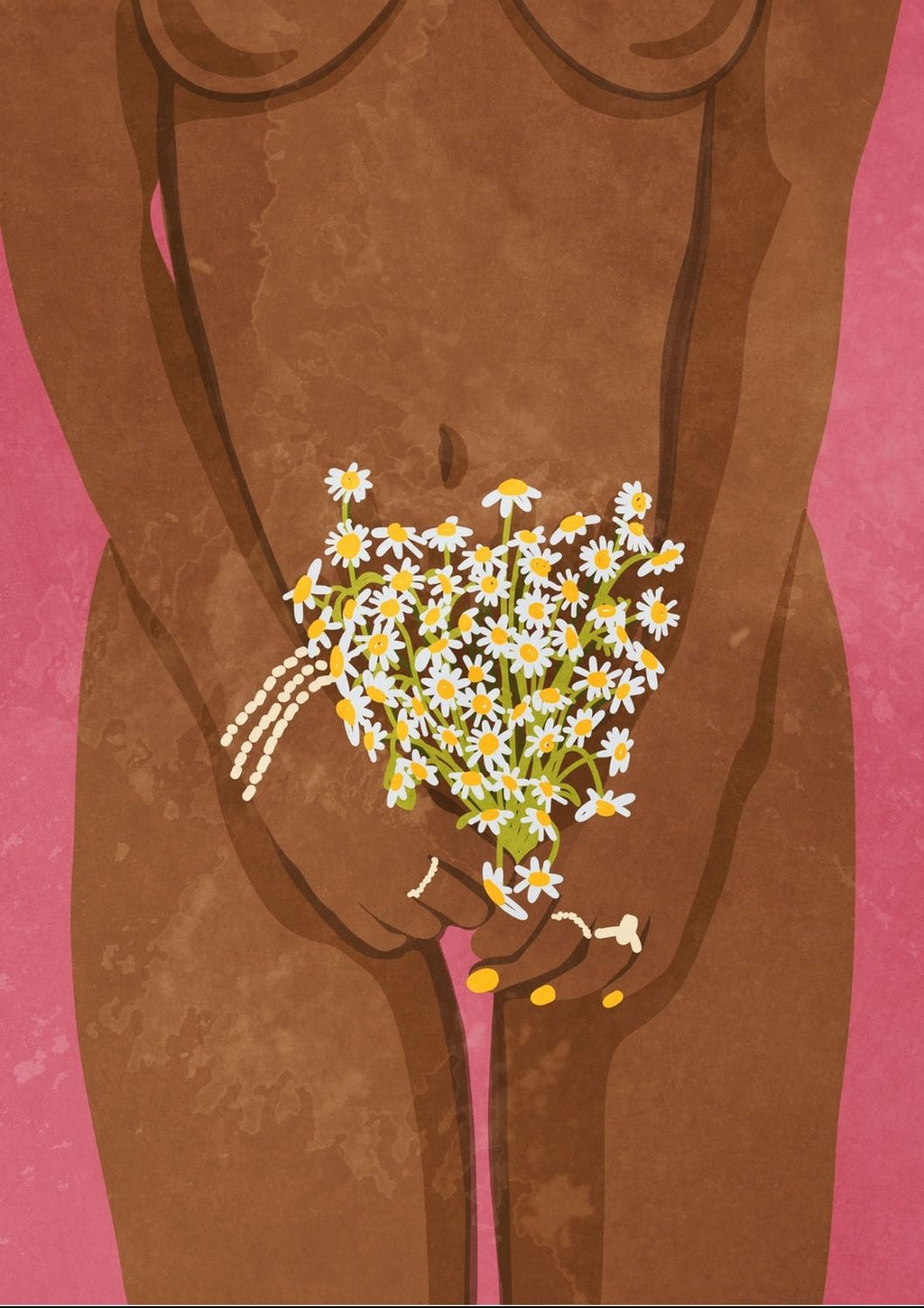 Kvinde med blomster