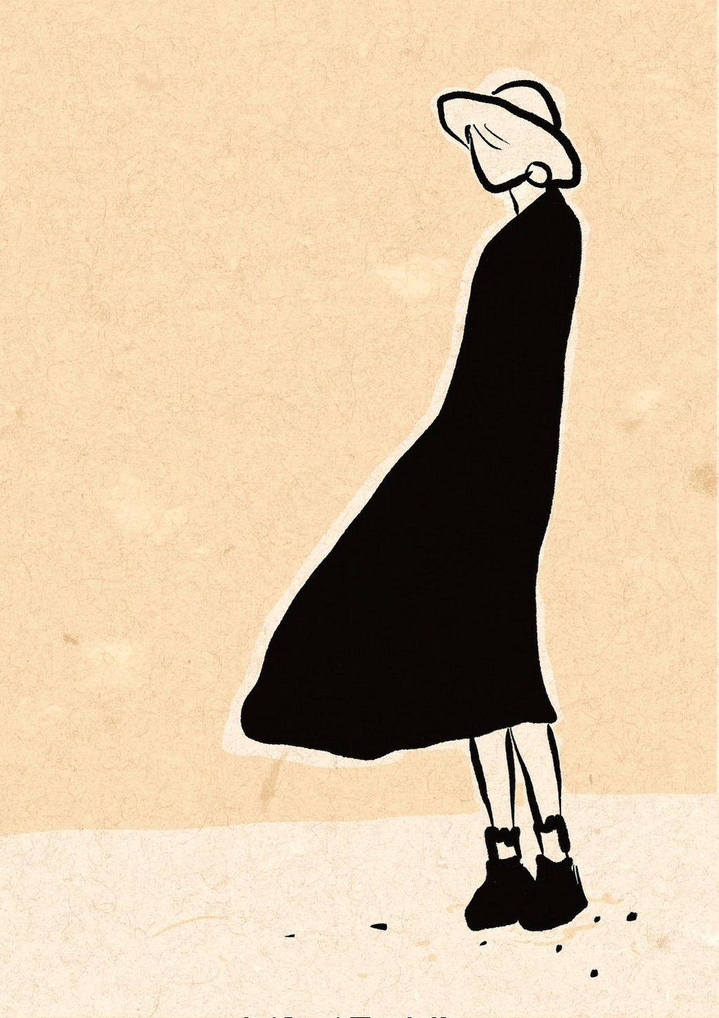Elegant silhuet